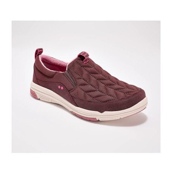 NWT Ryka Women's Ava Slip On Quilted Walking Shoes Red Size 7.5 M $100 RY1232 - Picture 2 of 4